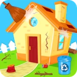 Logo of Sweet House Cleaning Game android Application 