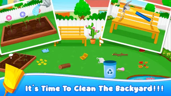 Sweet House Cleaning Game android App screenshot 4